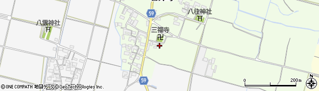 三重県松阪市古井町18周辺の地図