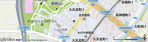 布亀マザーケア株式会社　堺Ｄ．Ｃ周辺の地図