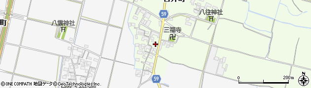 三重県松阪市古井町459周辺の地図
