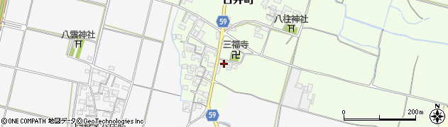 三重県松阪市古井町17周辺の地図