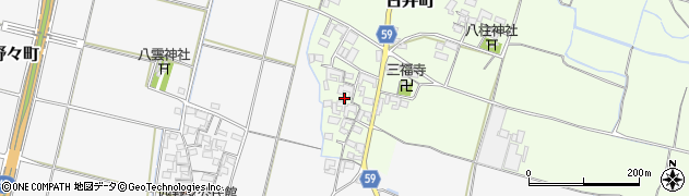 三重県松阪市古井町468周辺の地図