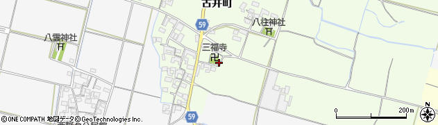 三重県松阪市古井町19周辺の地図