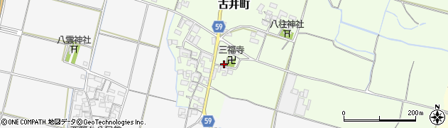 三重県松阪市古井町372周辺の地図