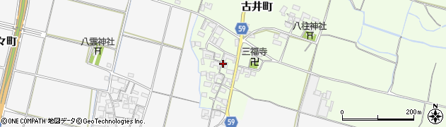 三重県松阪市古井町457周辺の地図