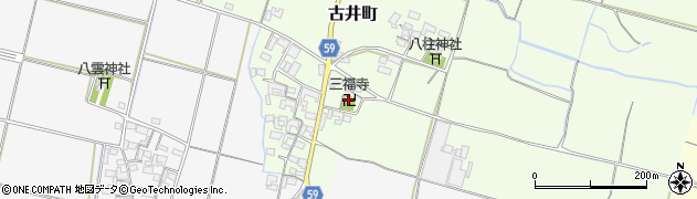 三重県松阪市古井町371周辺の地図