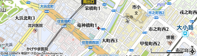 セコム株式会社　テクノ事業本部南大阪支所周辺の地図