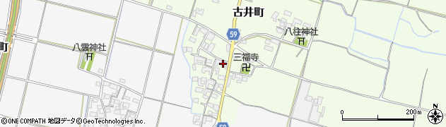 三重県松阪市古井町455周辺の地図
