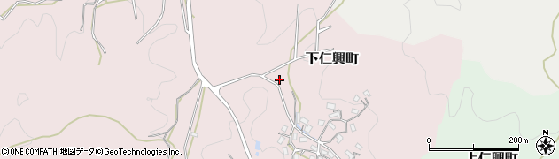 奈良県天理市下仁興町1825周辺の地図