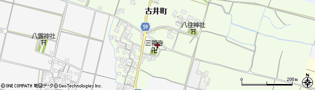 三重県松阪市古井町370周辺の地図