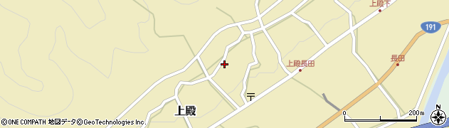 広島県山県郡安芸太田町上殿2023周辺の地図