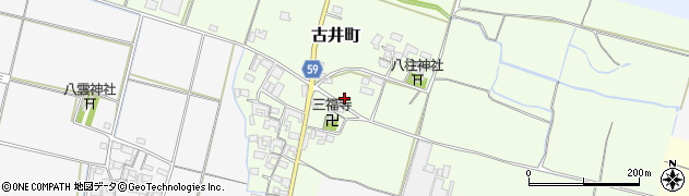 三重県松阪市古井町368周辺の地図