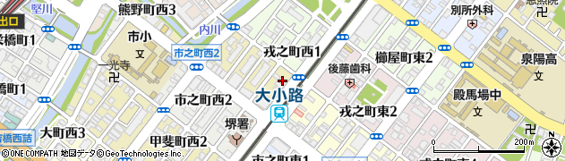 片岡商事株式会社周辺の地図