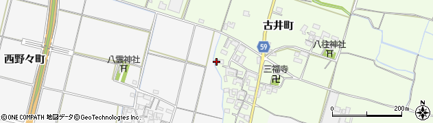 三重県松阪市古井町476周辺の地図