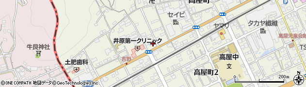 岡山県井原市高屋町246周辺の地図