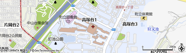 南都銀行奈良ニッセイエデンの園内 ＡＴＭ周辺の地図