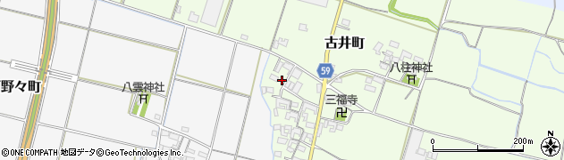 三重県松阪市古井町487周辺の地図