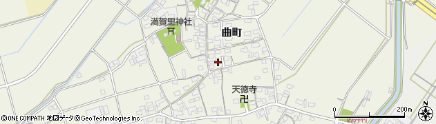 三重県松阪市曲町周辺の地図