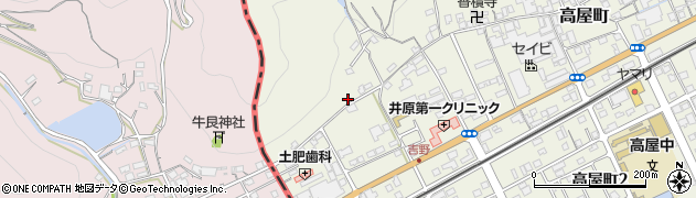 岡山県井原市高屋町1128周辺の地図