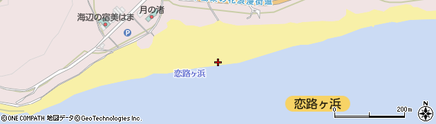 恋路ケ浜周辺の地図