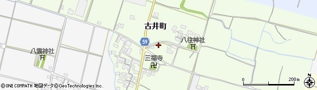 三重県松阪市古井町366周辺の地図