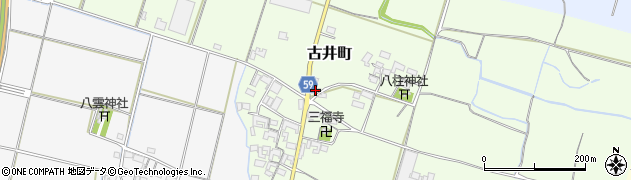三重県松阪市古井町377周辺の地図