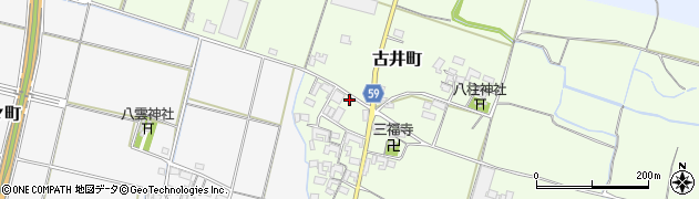 三重県松阪市古井町446周辺の地図