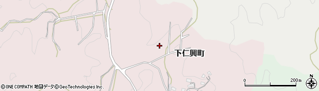 奈良県天理市下仁興町1837周辺の地図