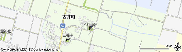 三重県松阪市古井町196周辺の地図