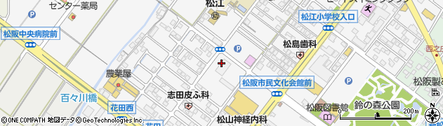 アシュメリー松阪店周辺の地図