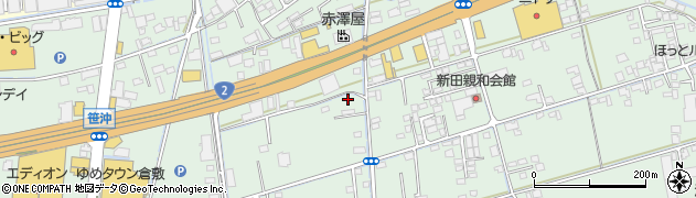 岡山県倉敷市新田2552周辺の地図