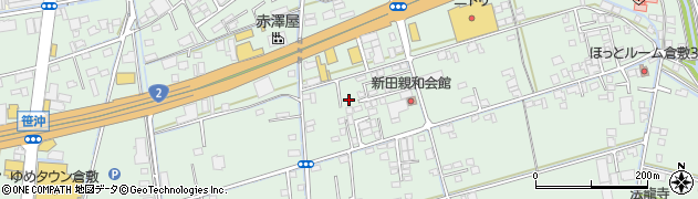 岡山県倉敷市新田2870周辺の地図