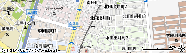 堺市第58ー12号公共緑地周辺の地図