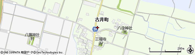 三重県松阪市古井町379-3周辺の地図