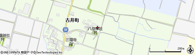 三重県松阪市古井町345周辺の地図