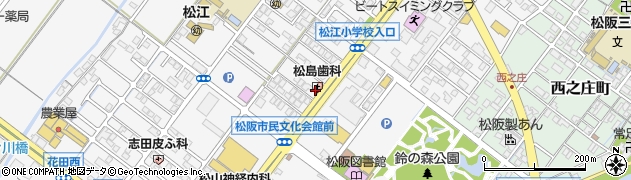 松島歯科医院周辺の地図