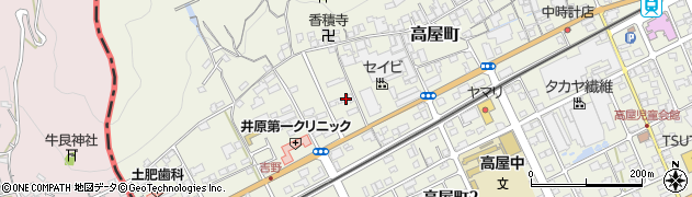 岡山県井原市高屋町251周辺の地図