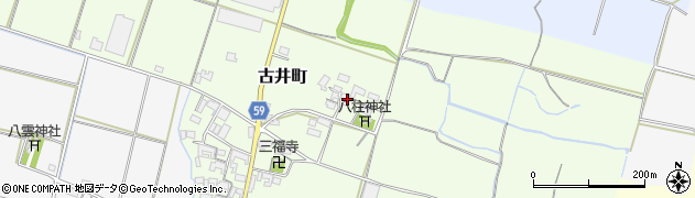 三重県松阪市古井町348周辺の地図