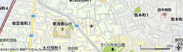 阪和通信システム株式会社周辺の地図