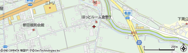 岡山県倉敷市新田3057周辺の地図