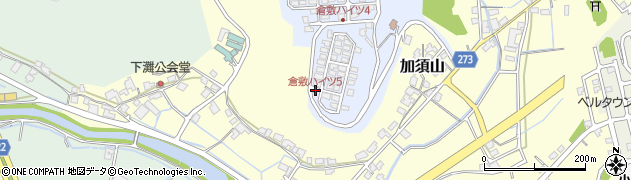 倉敷ハイツ5周辺の地図