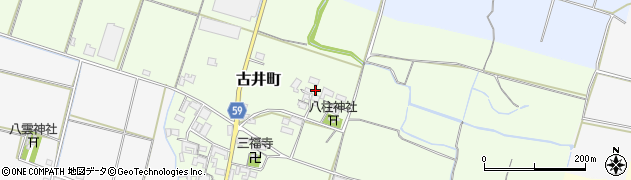 三重県松阪市古井町350周辺の地図