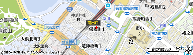 株式会社輝栄　本社周辺の地図