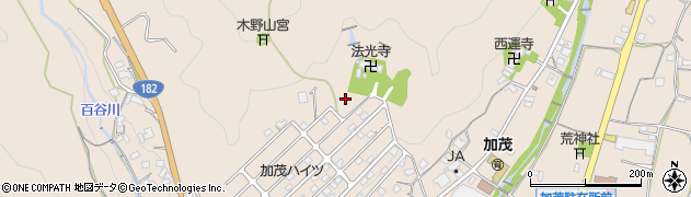 加茂中野第3公園周辺の地図