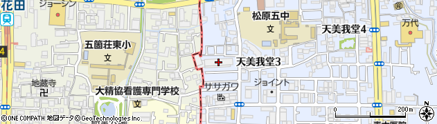 セキセイ株式会社　松原配送センター周辺の地図