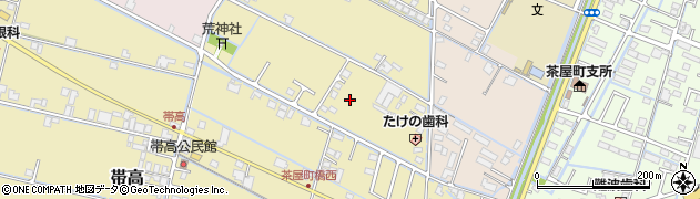 岡山県倉敷市帯高周辺の地図
