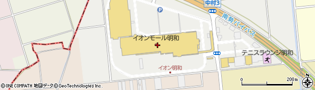イオン明和店周辺の地図