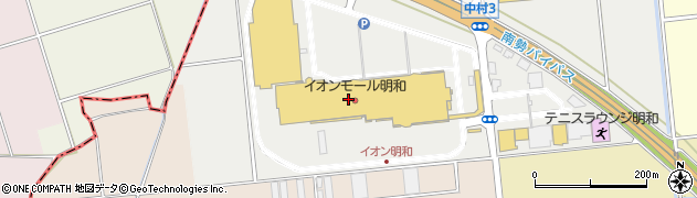 イオン明和ショッピングセンター　グローバルワーク周辺の地図
