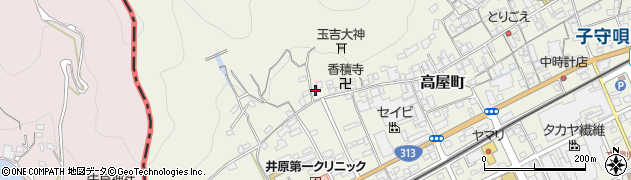 岡山県井原市高屋町975周辺の地図