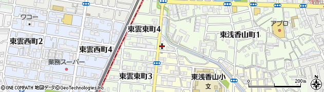 ミモレ東浅香周辺の地図