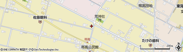 岡山県倉敷市帯高673周辺の地図